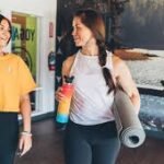2 women as workout buddies