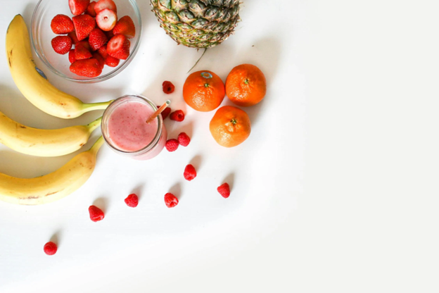 A display of fruits