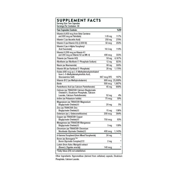 Thorne Basic Nutrients