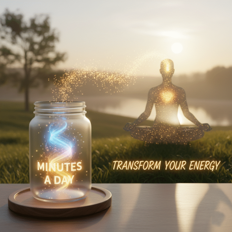 An image of yoga pose by a tree.