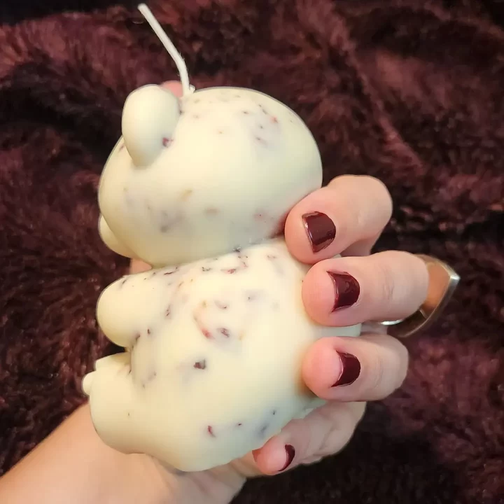 Teddy Bear Candle