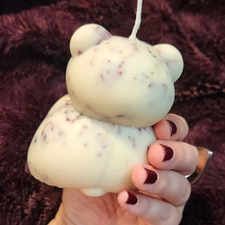 Teddy Bear Candle