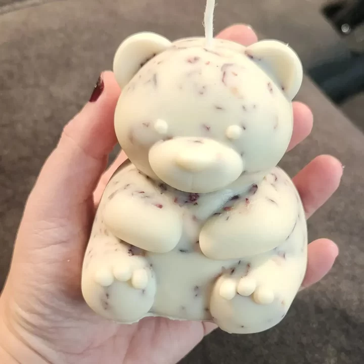 Teddy Bear Candle