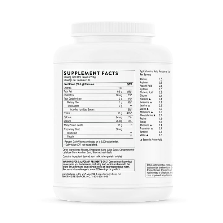 Whey Protein Isolate