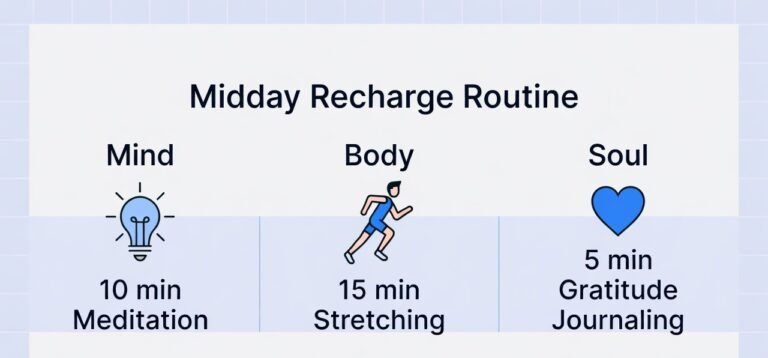 Midday Recharge Routine