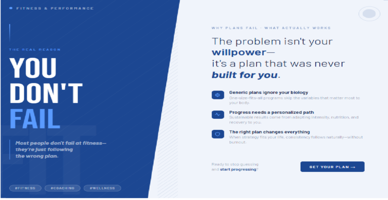 Most People Don’t Fail at Fitness—They’re Just Following the Wrong Plan