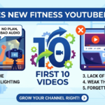 Mistakes New Fitness YouTubers Make in Their First 10 Videos