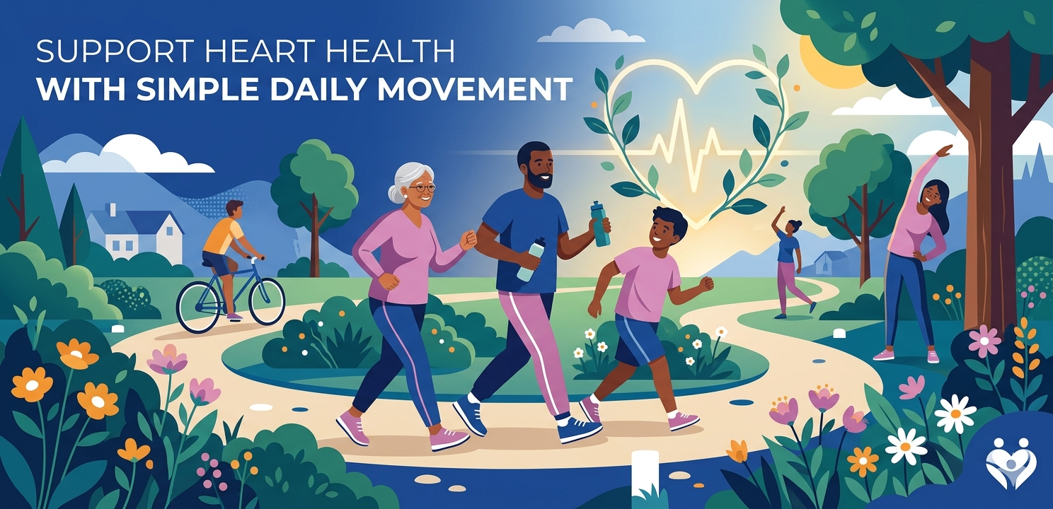 Support Heart Health with Simple Daily Movement