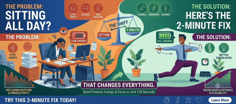 Sitting All Day? Here's the 2-Minute Fix That Changes Everything