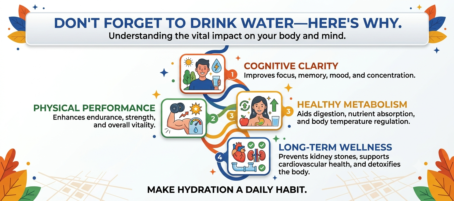 Don’t Forget to Drink Water—Here’s Why
