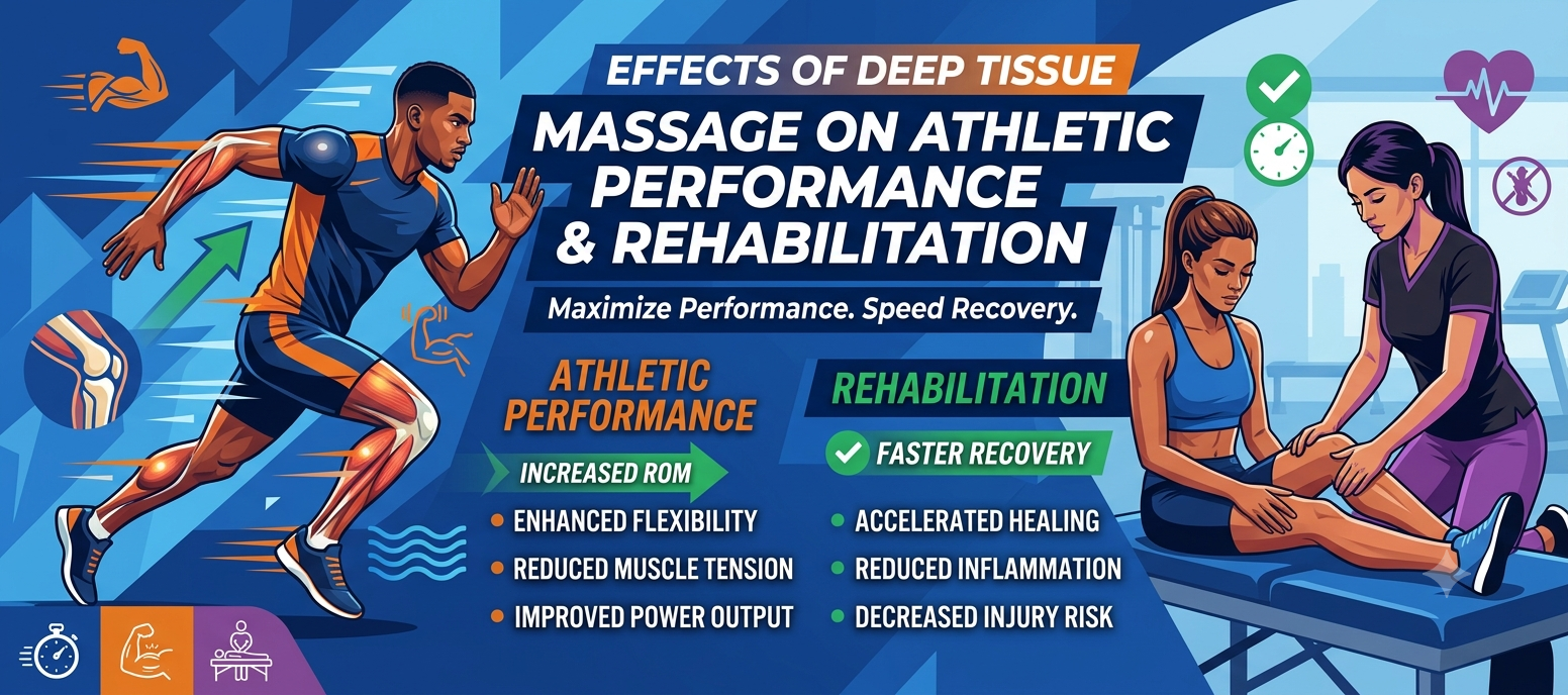 Effects of Deep Tissue Massage on Athletic Performance and Rehabilitation
