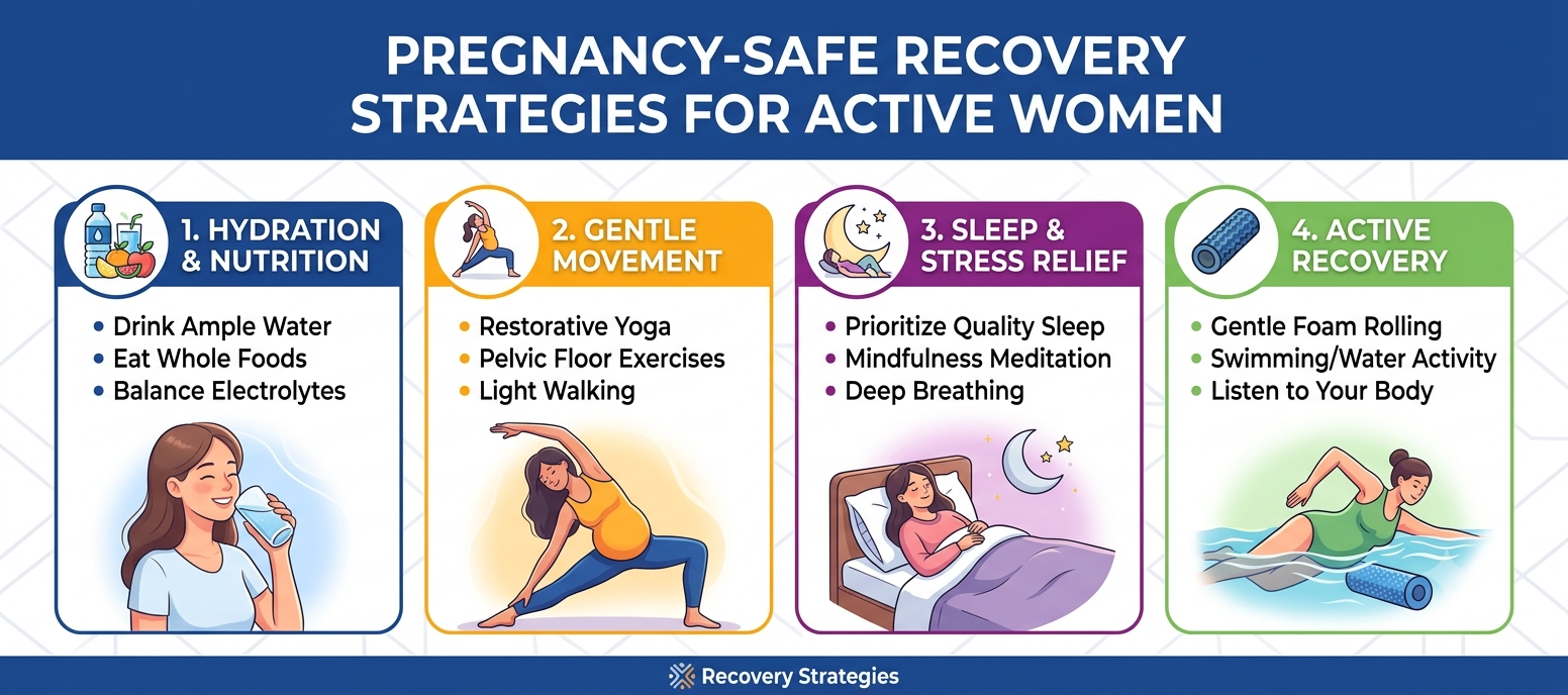 Pregnancy-Safe Recovery Strategies for Active Women
