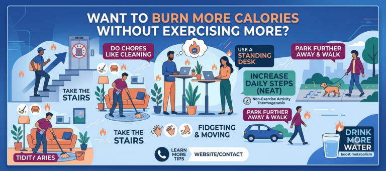 Want to Burn More Calories Without Exercising More?
