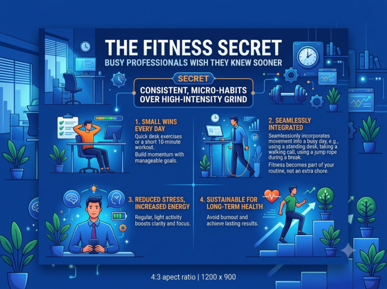 The Fitness Secret Busy Professionals Wish They Knew Sooner