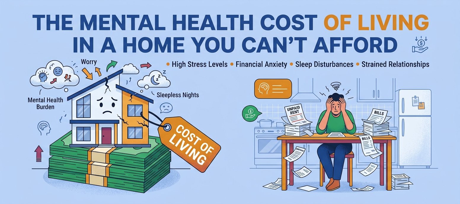 The Mental Health Cost of Living in a Home You Can’t Afford