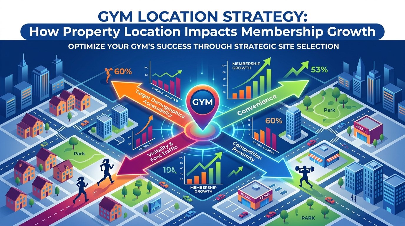 Gym Location Strategy: How Property Location Impacts Membership Growth