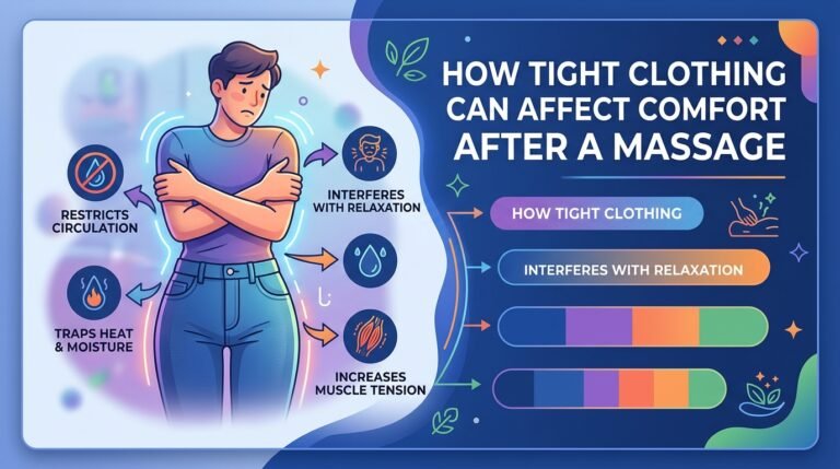 How Tight Clothing Can Affect Comfort After a Massage