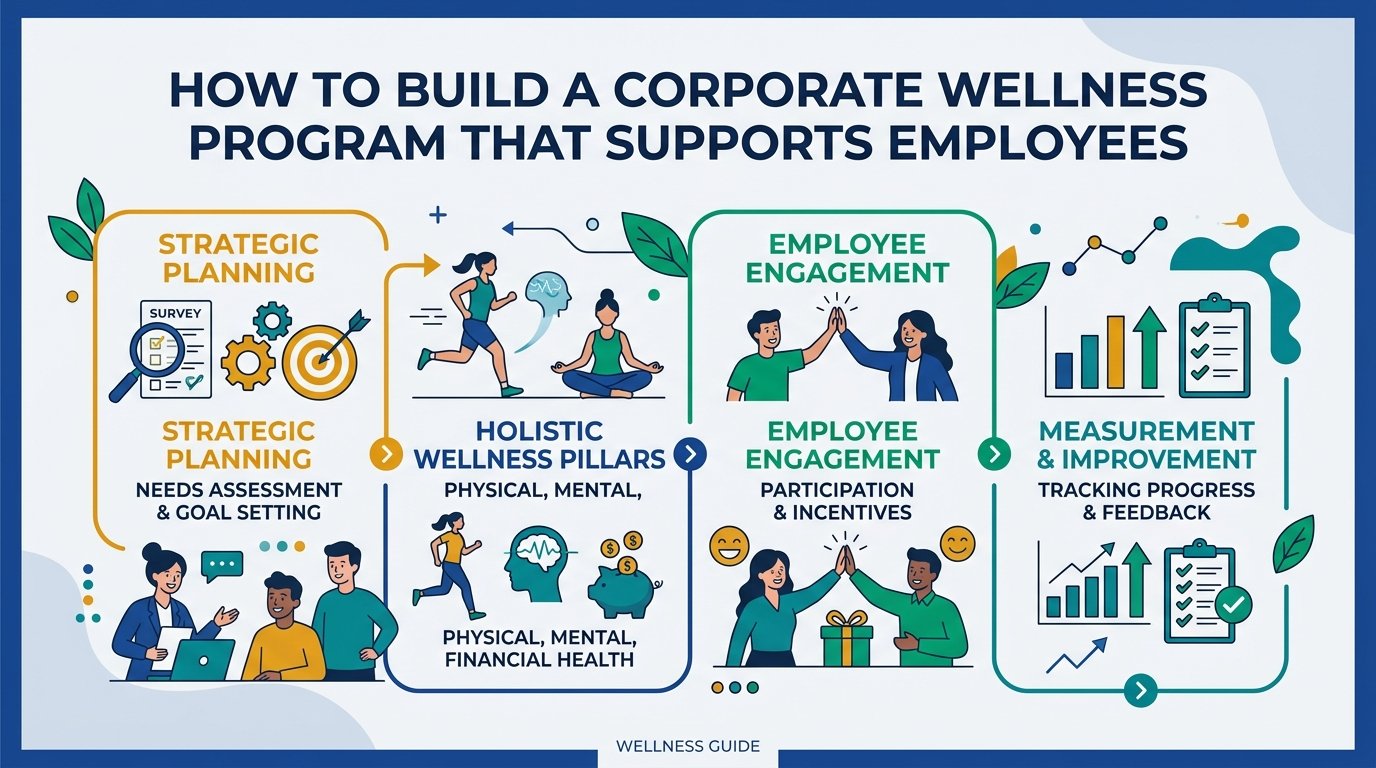 How to Build a Corporate Wellness Program That Supports Employees