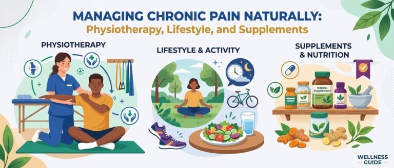 Managing chronic pain naturally: physiotherapy, lifestyle, and supplements