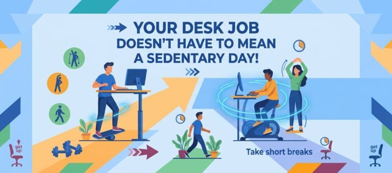 Your Desk Job Doesn't Have to Mean a Sedentary Day!