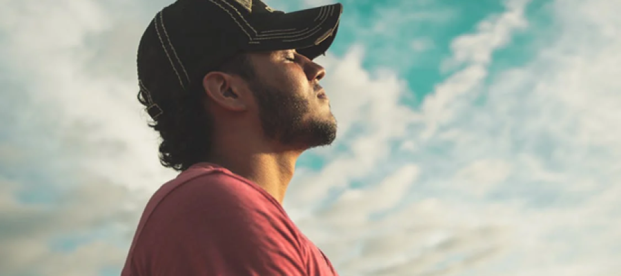 Image of man practicing Mindful Relaxation