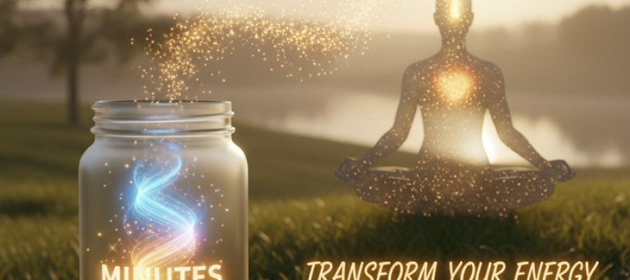 An image of yoga pose by a tree.