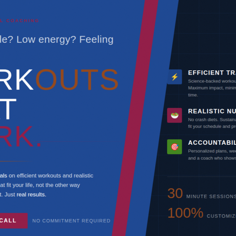 Busy Schedule? Low Energy? Feeling Stuck?