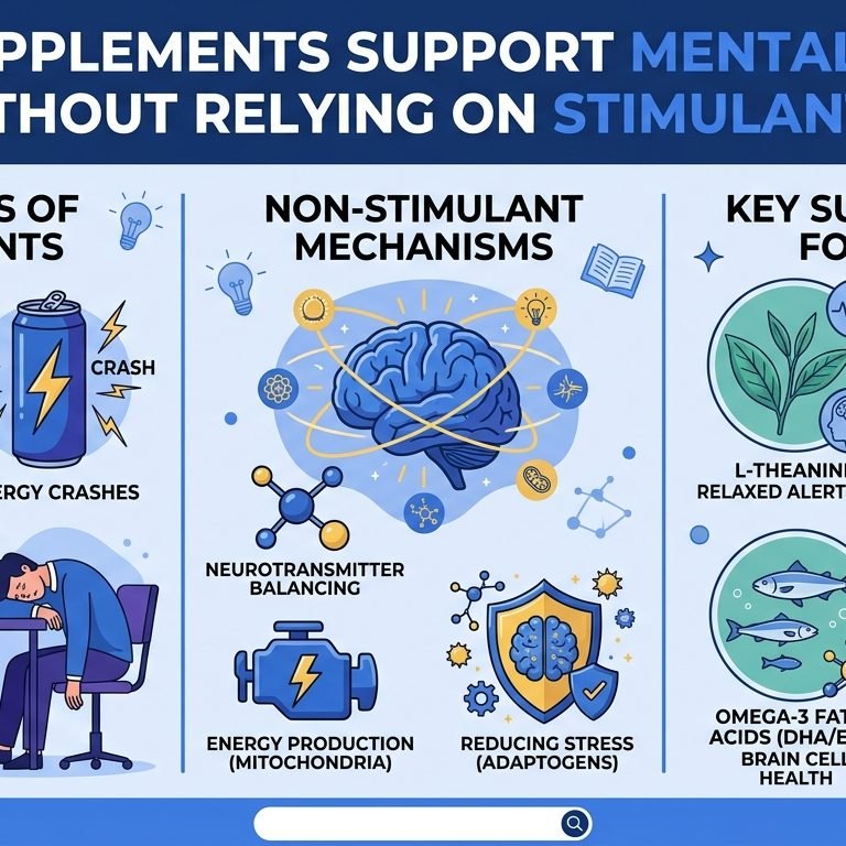 Can Supplements Support Mental Focus Without Relying on Stimulants