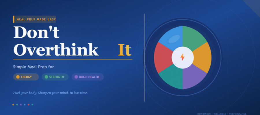 Don’t Overthink It: Simple Meal Prep for Energy, Strength, and Brain Health