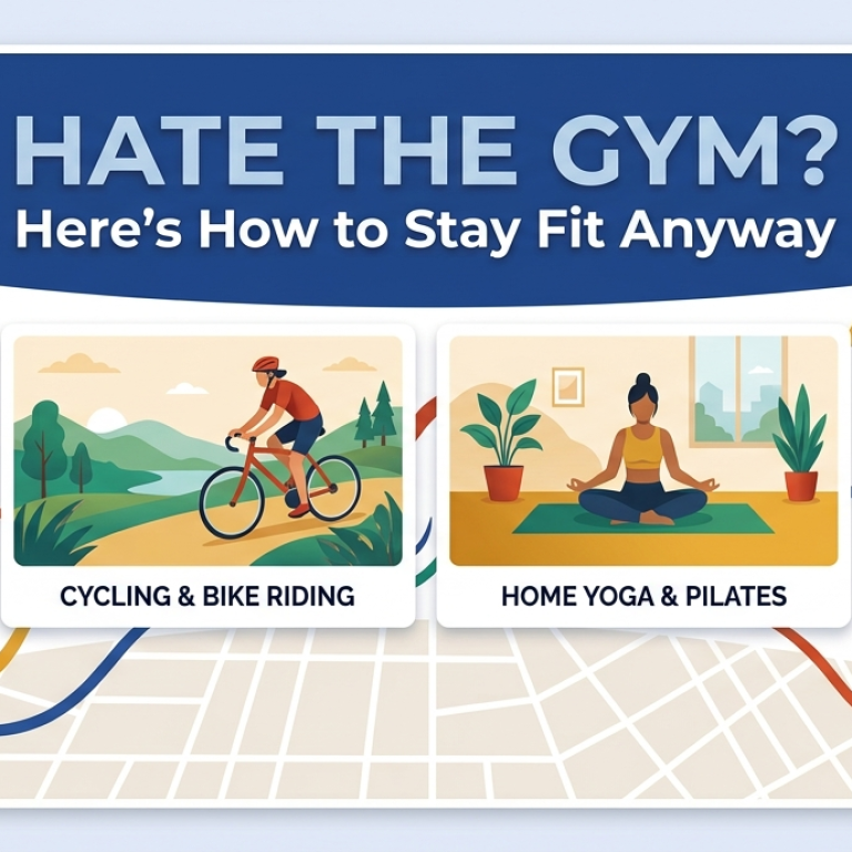 Hate the Gym? Here's How to Stay Fit Anyway