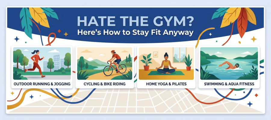 Hate the Gym? Here's How to Stay Fit Anyway