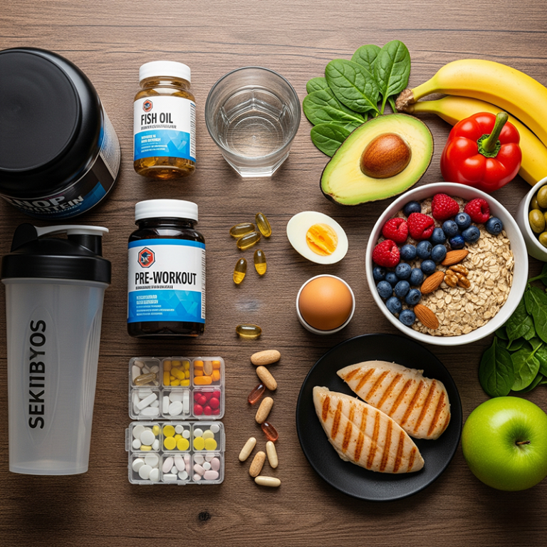 an image of supplements and whole-foods.