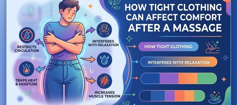 How Tight Clothing Can Affect Comfort After a Massage