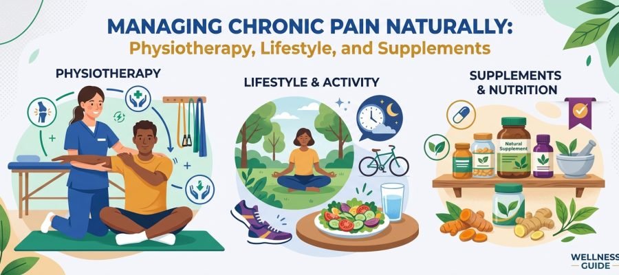 Managing chronic pain naturally: physiotherapy, lifestyle, and supplements