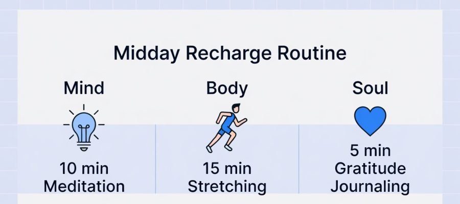Midday Recharge Routine