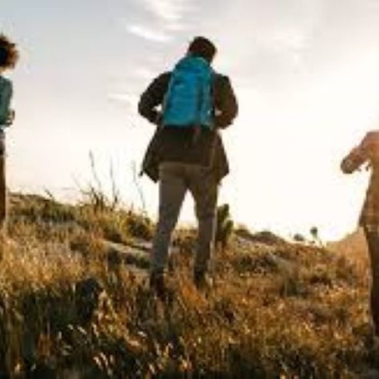 People hiking