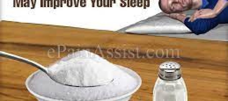 Salt Reduction May Help to Improve Sleep