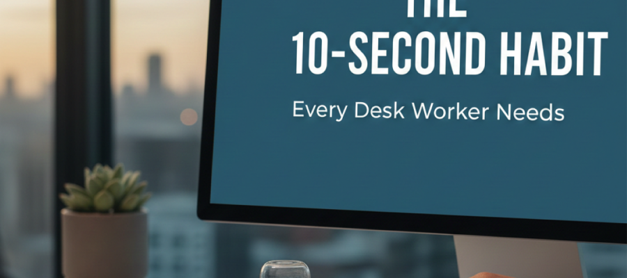 The 10-Second Habit Every Desk Worker Needs