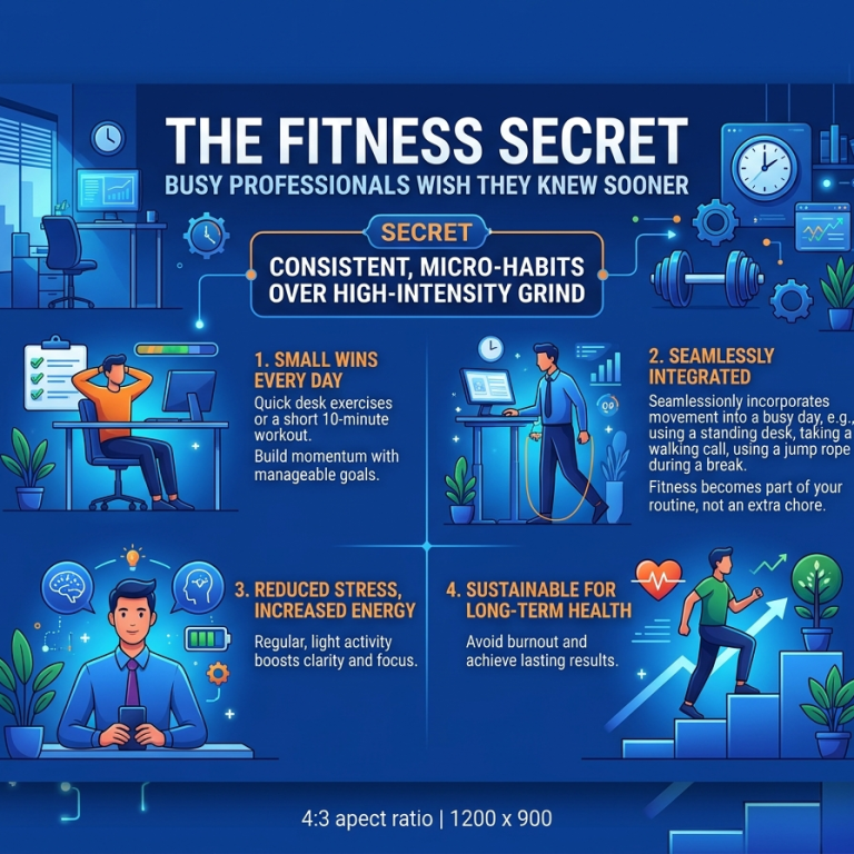 The Fitness Secret Busy Professionals Wish They Knew Sooner