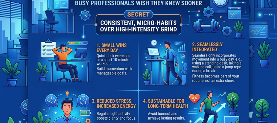 The Fitness Secret Busy Professionals Wish They Knew Sooner