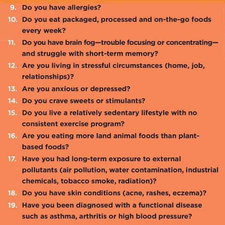 food-inflammation connection