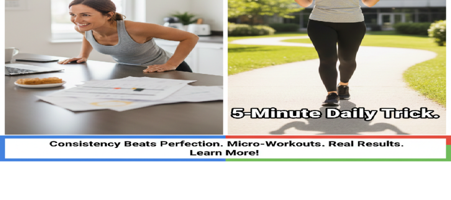 Too Busy to Work Out? Try This 5-Minute Daily Trick for corporate wellness