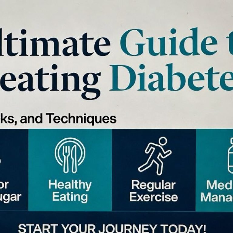 create an image 1224 pixels wide by 576 pixels tall for featured images in wordpress and in-content graphics (a 16:9 ratio) for Ultimate Guide to Beating Diabetes: Tips, Tricks, and Techniques