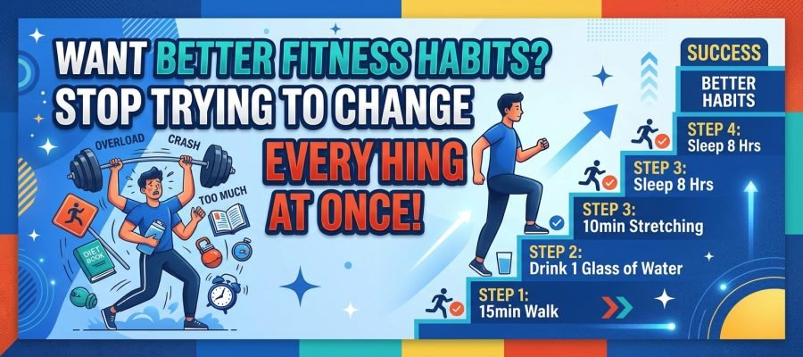 Want Better Fitness Habits? Stop Trying to Change Everything at Once!