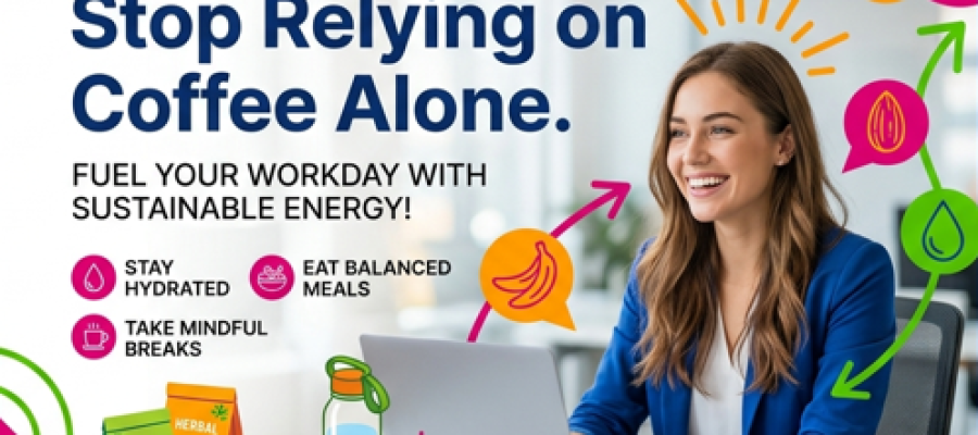 Want More Energy at Work? Stop Relying on Coffee Alone