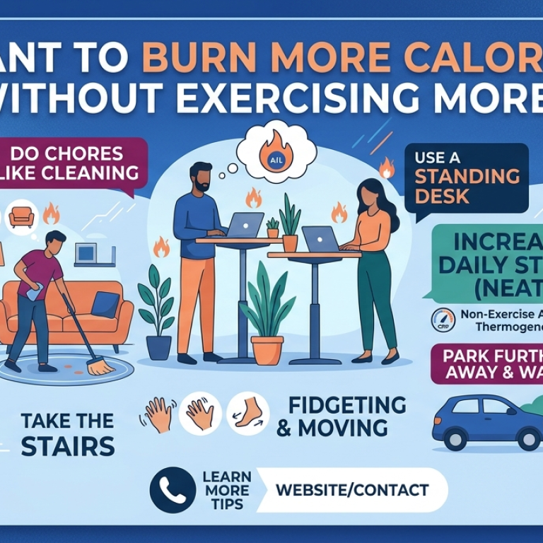 Want to Burn More Calories Without Exercising More?