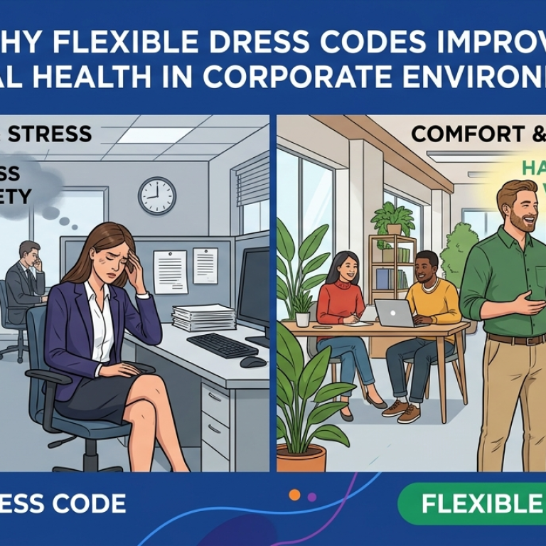 Why Flexible Dress Codes Improve Mental Health in Corporate Environments