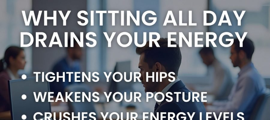 Why Sitting All Day Is Draining Your Energy